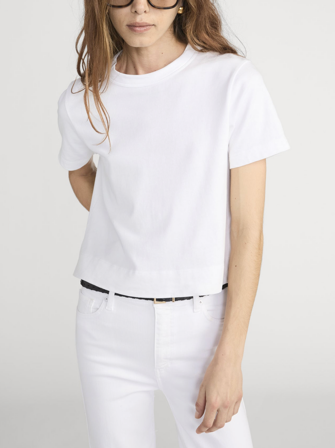 The Boxy Tee White