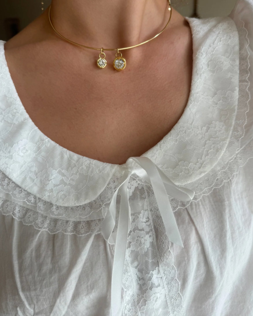 Big Baby Bezel Necklace