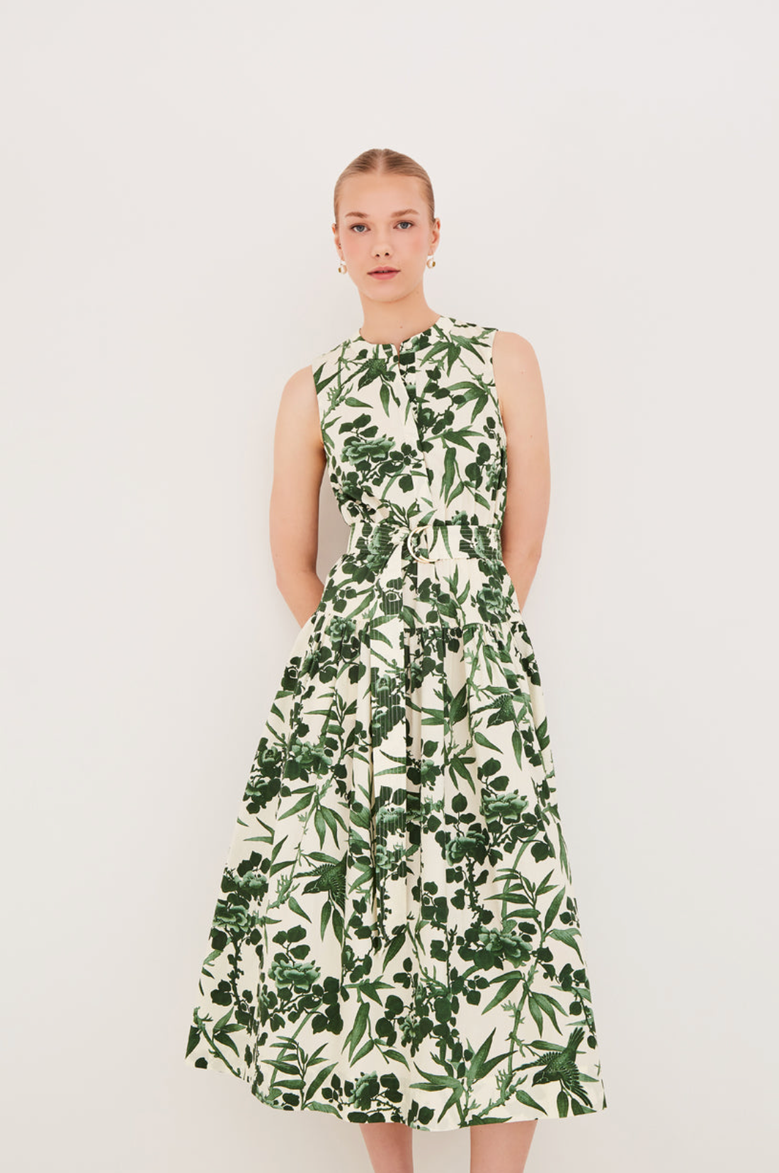 Atlas Dress Colette Toile Green