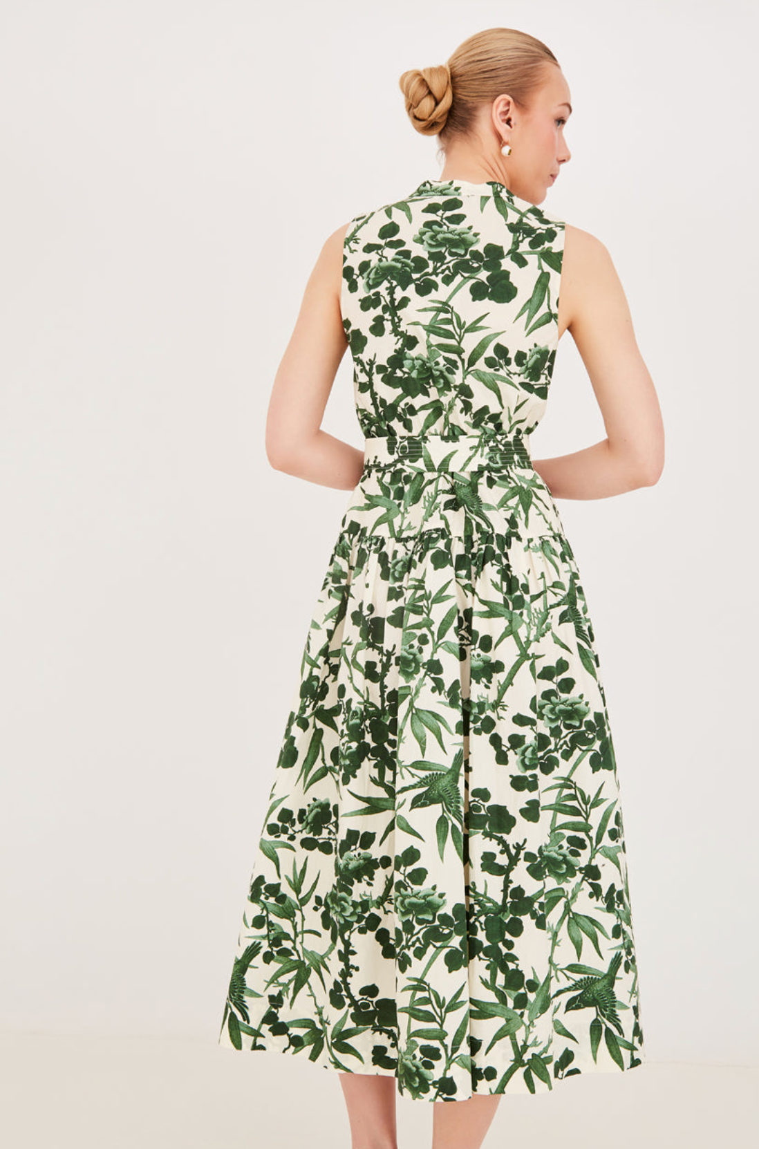 Atlas Dress Colette Toile Green