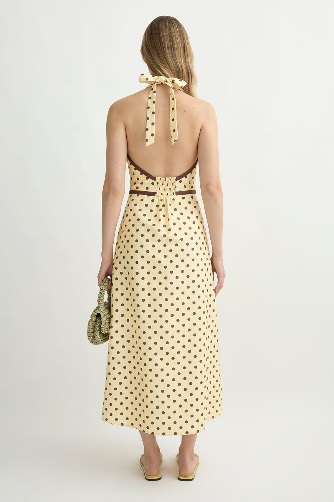 Bowie Dress Vanilla/Chocolate