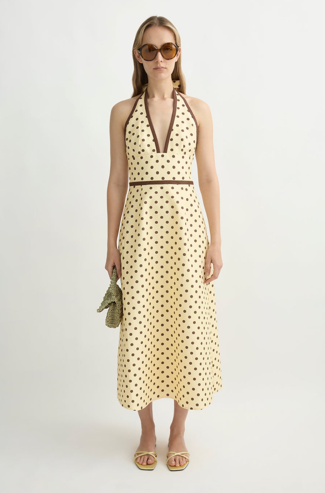 Bowie Dress Vanilla/Chocolate