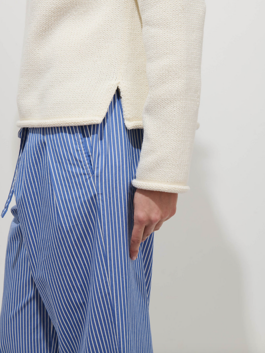 Eastport Rollneck in Cotton Sea Salt