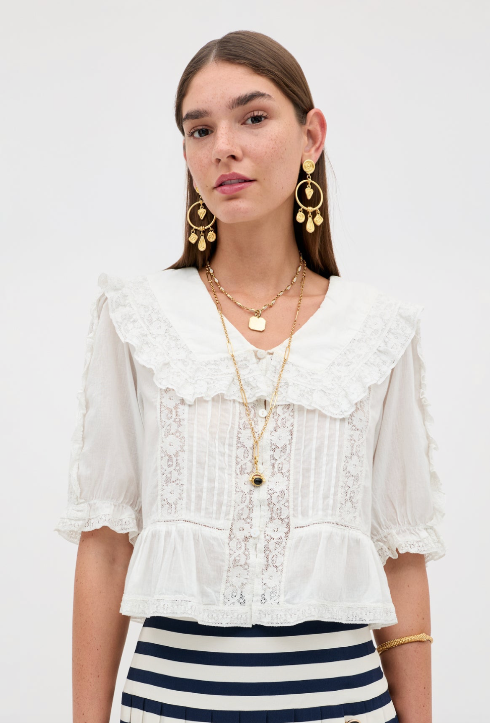 Ellery Top White