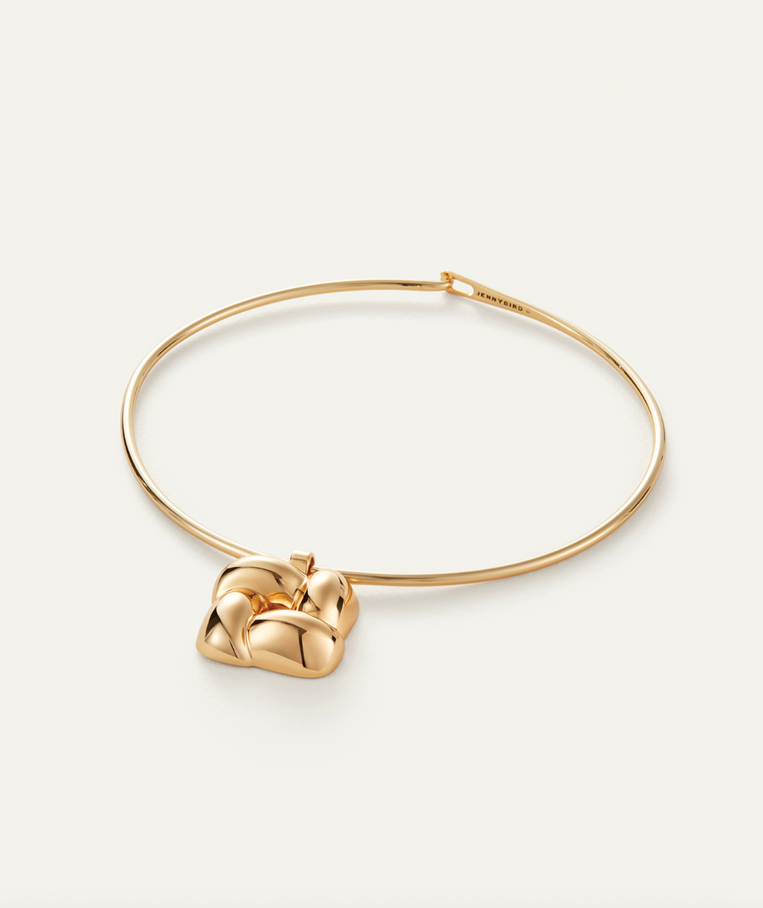 Woven Square Collar Gold