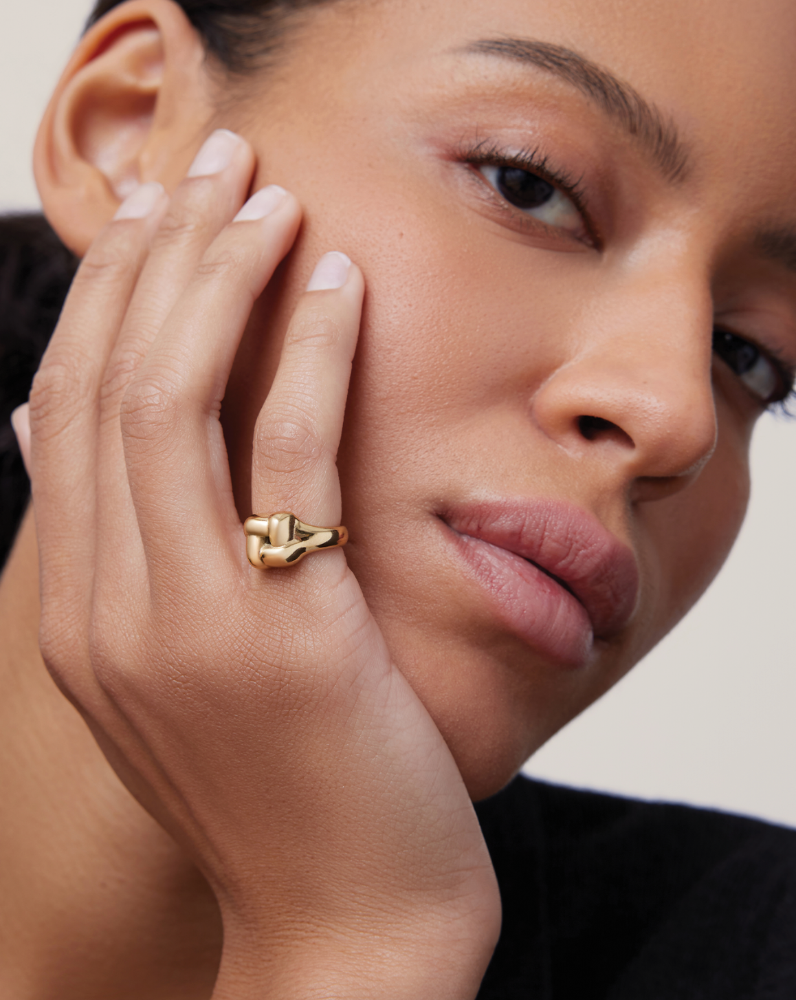 Woven Square Signet Ring