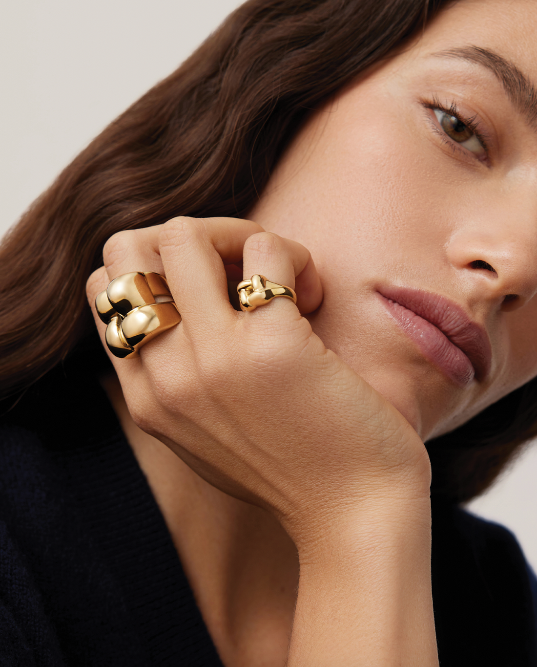 Woven Square Signet Ring