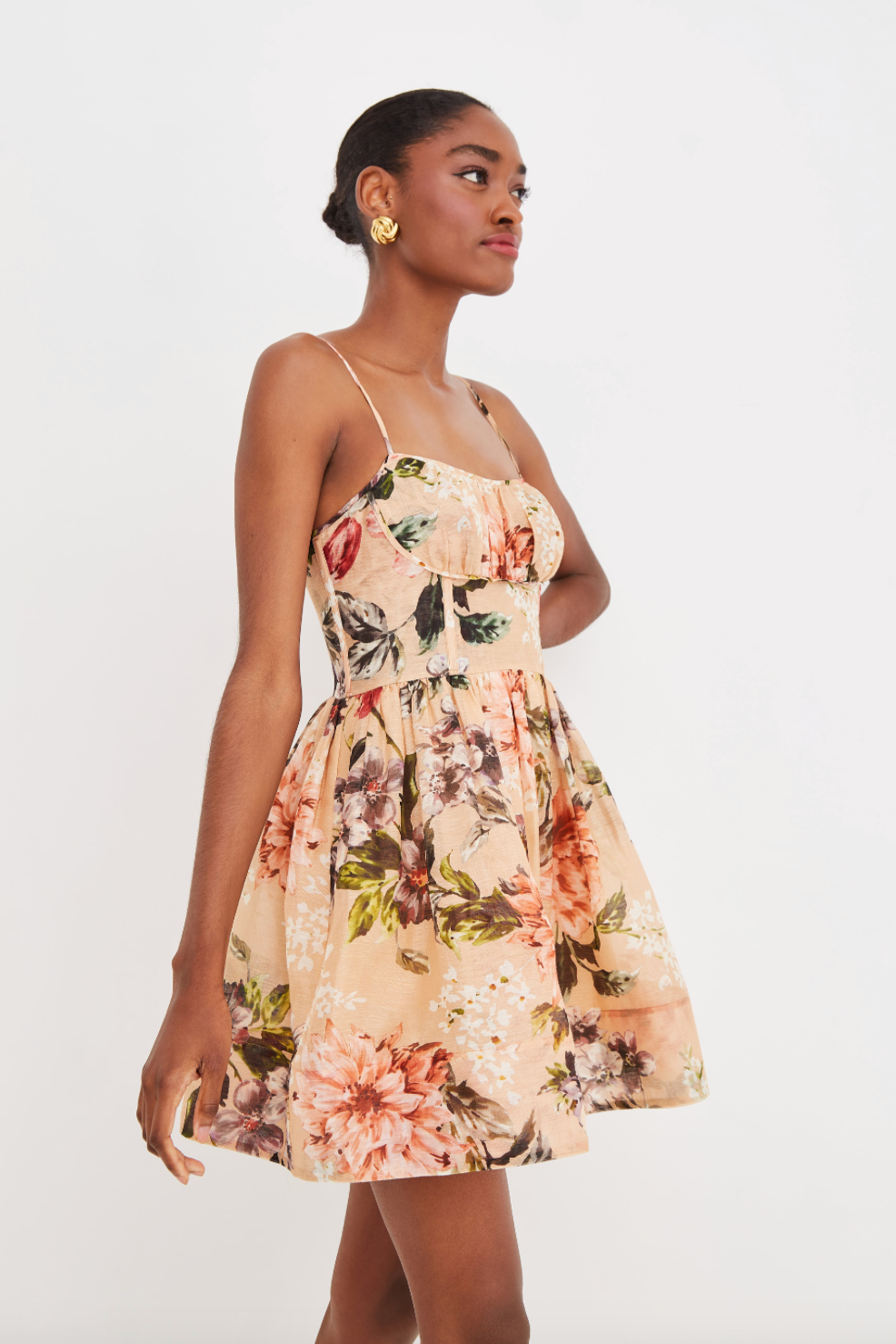 Alba Mini Dress Margaux Bloom Ginger