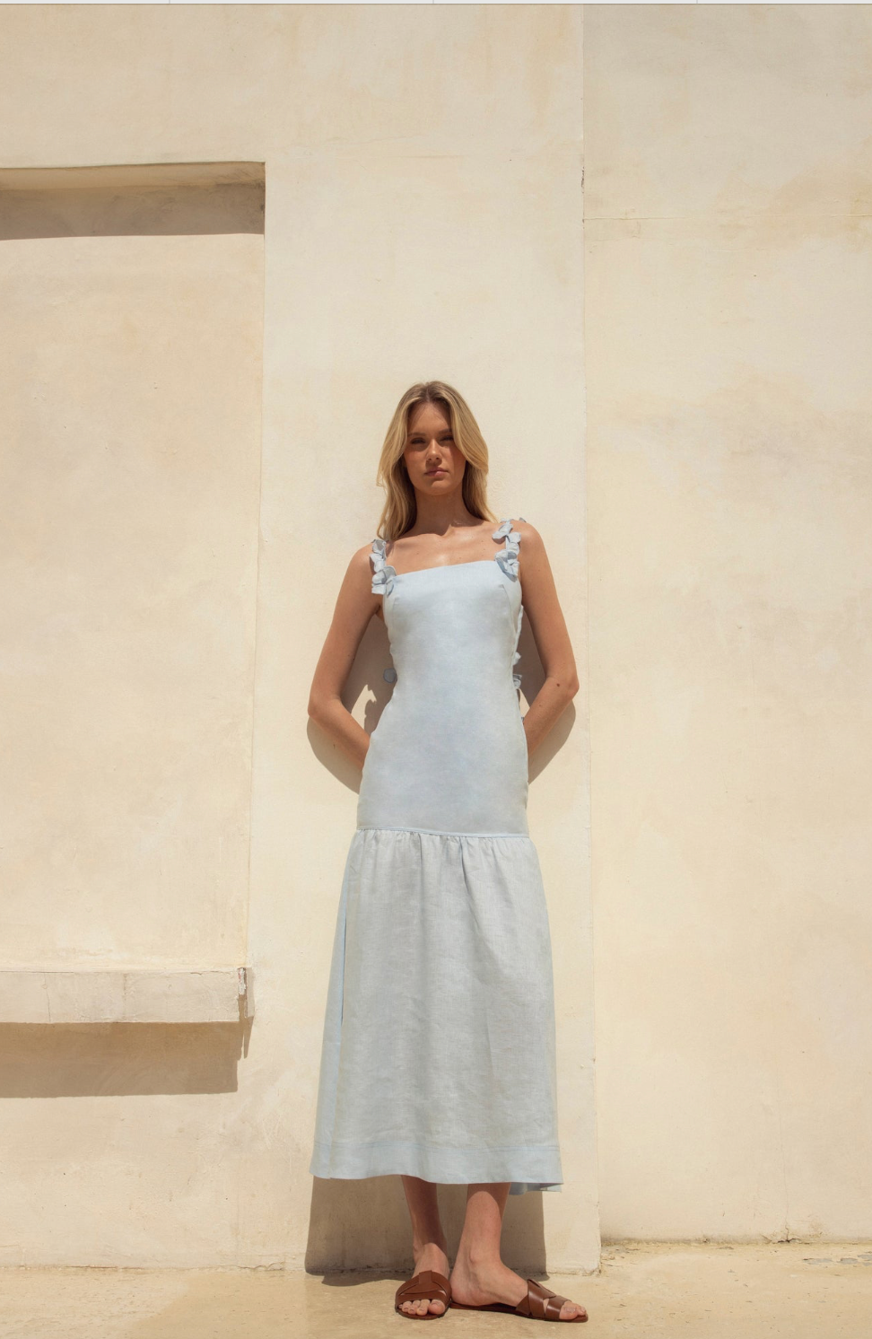 Benditas Dress Baby Blue