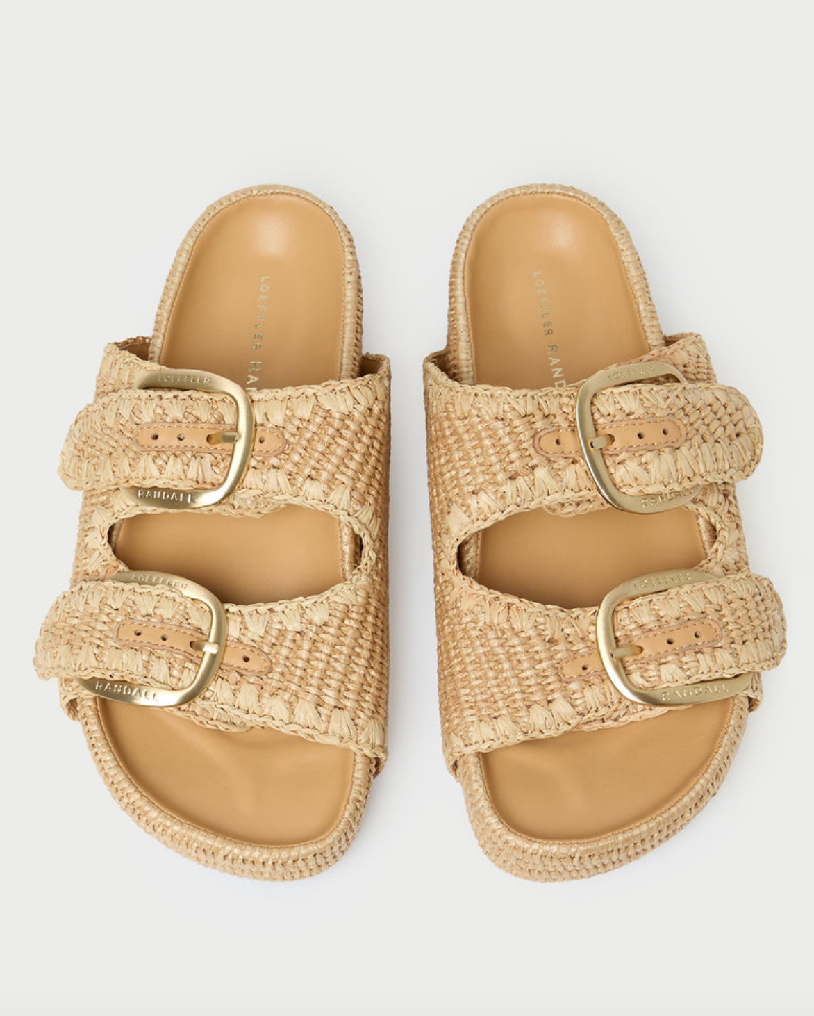 Nico Natural Two-Band Sandal