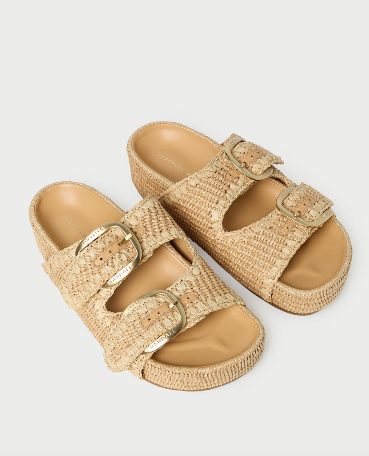 Nico Natural Two-Band Sandal