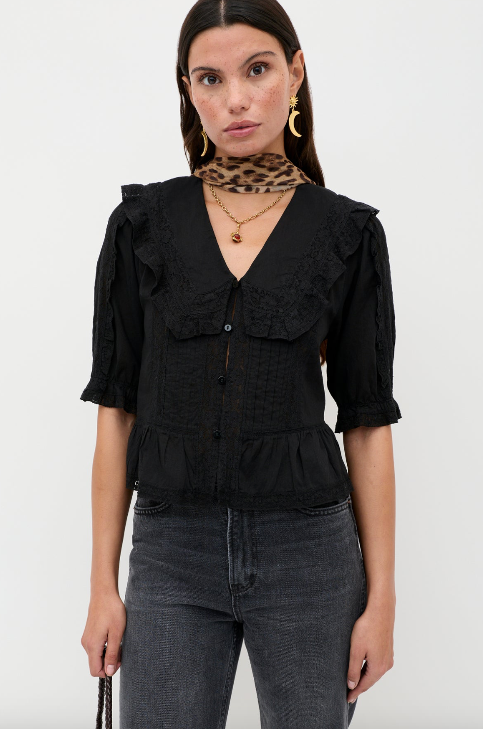 Ellery Top Black