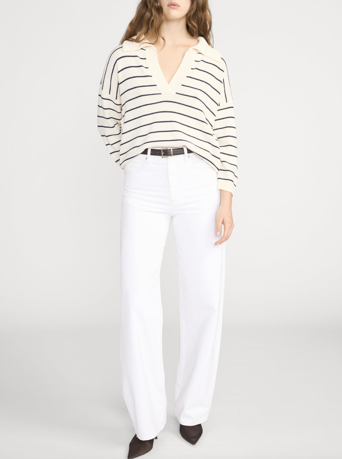 The Striped Easy Pullover