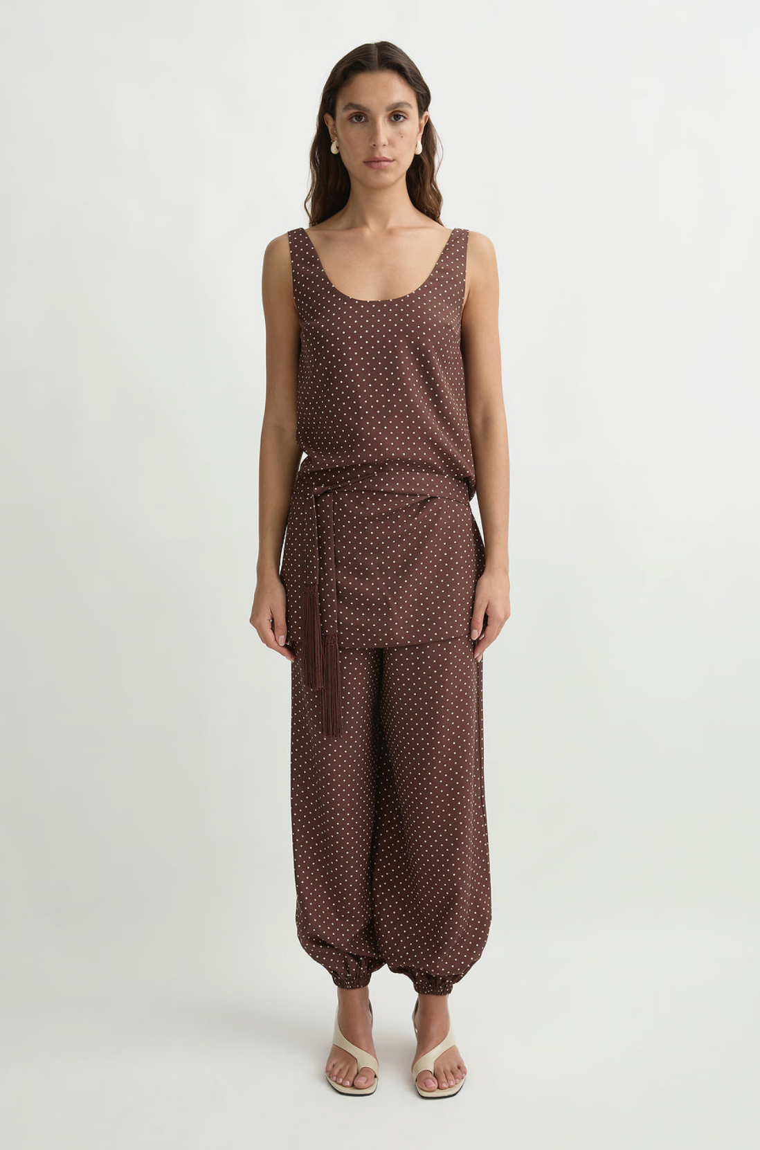 Evie Mini Dress Chocolate