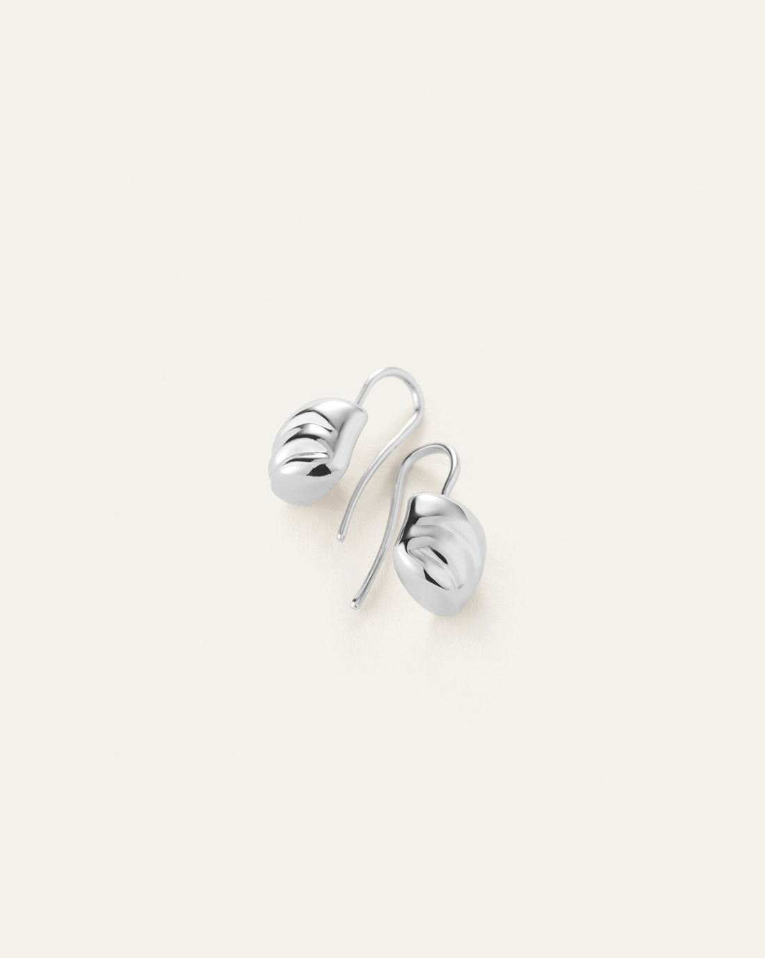Rue Drop Earrings Silver
