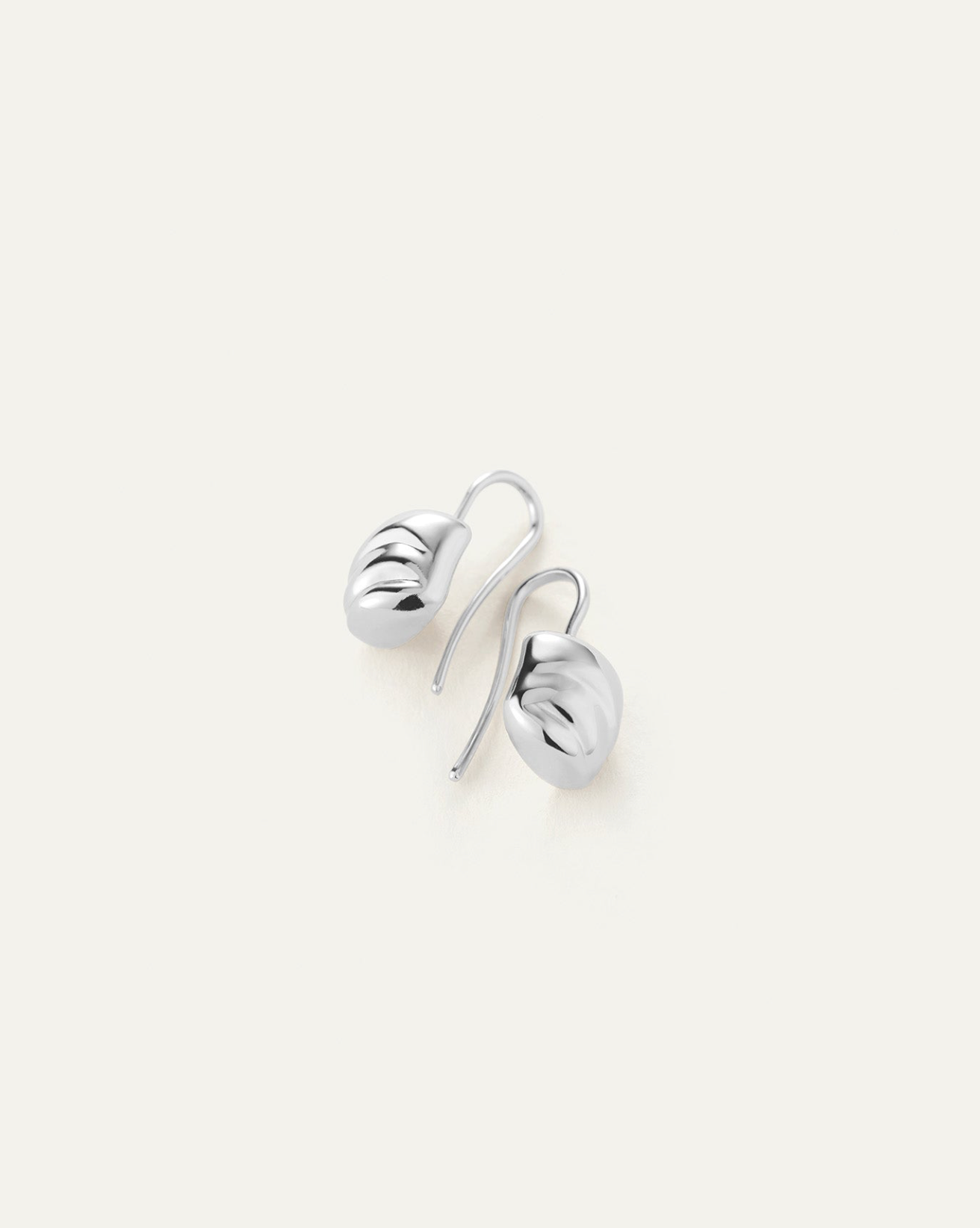 Rue Drop Earrings Silver