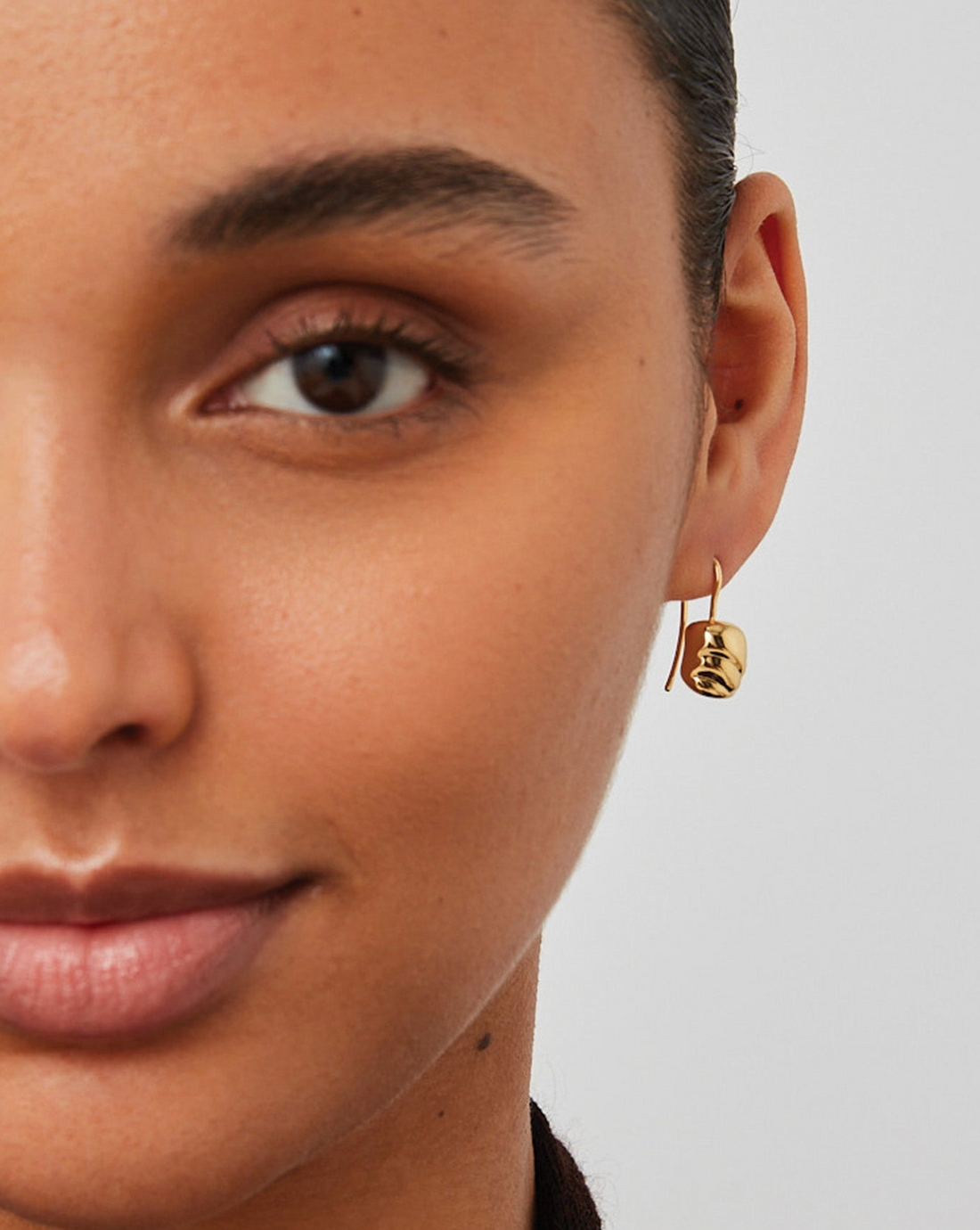 Rue Drop Earrings Gold