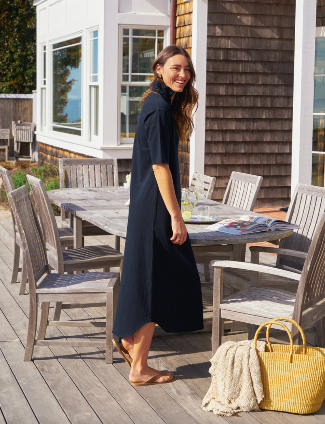 Emma Henley SS Maxi Dress BRNV