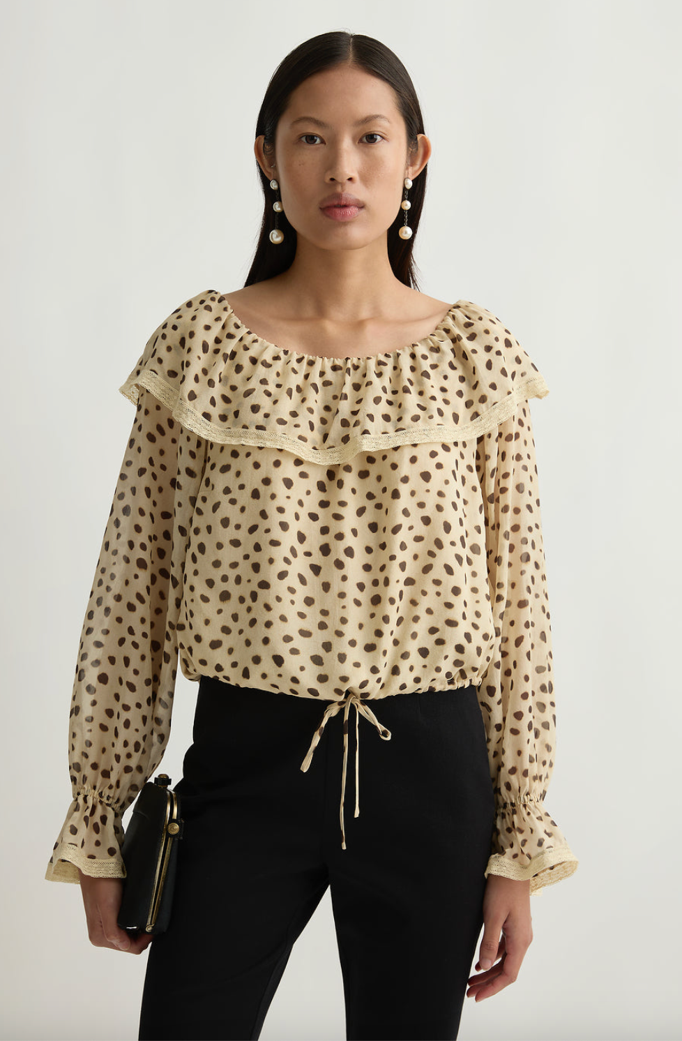 Priscilla Blouse Cheetah