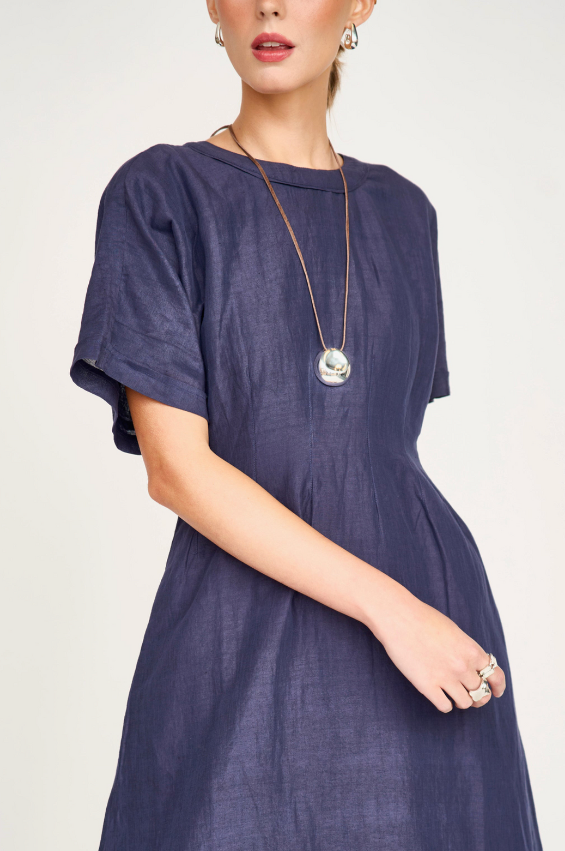 Wailea Dress in Blueberry