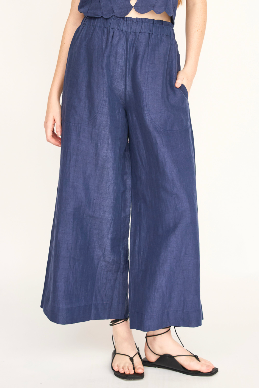 Mirth Pant in Blueberry