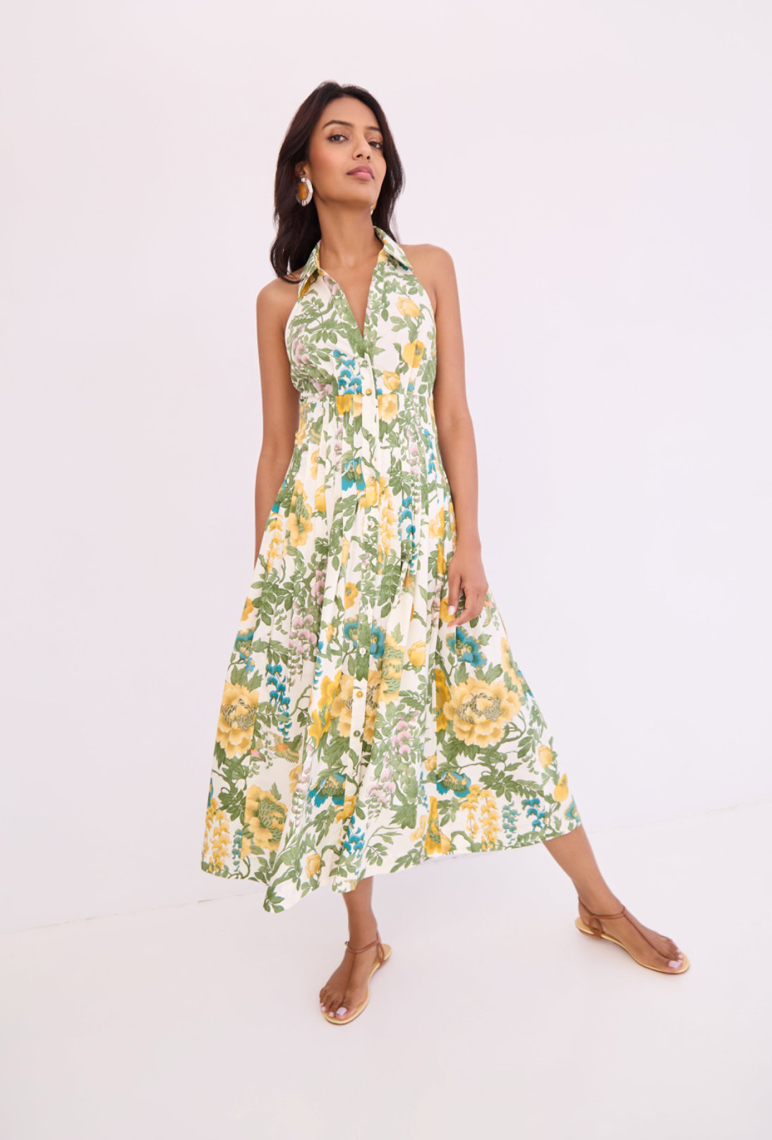 Rashida Dress Flora Meadow