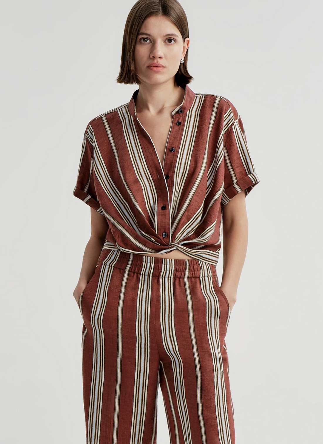 Leonore Top Brunette Multi