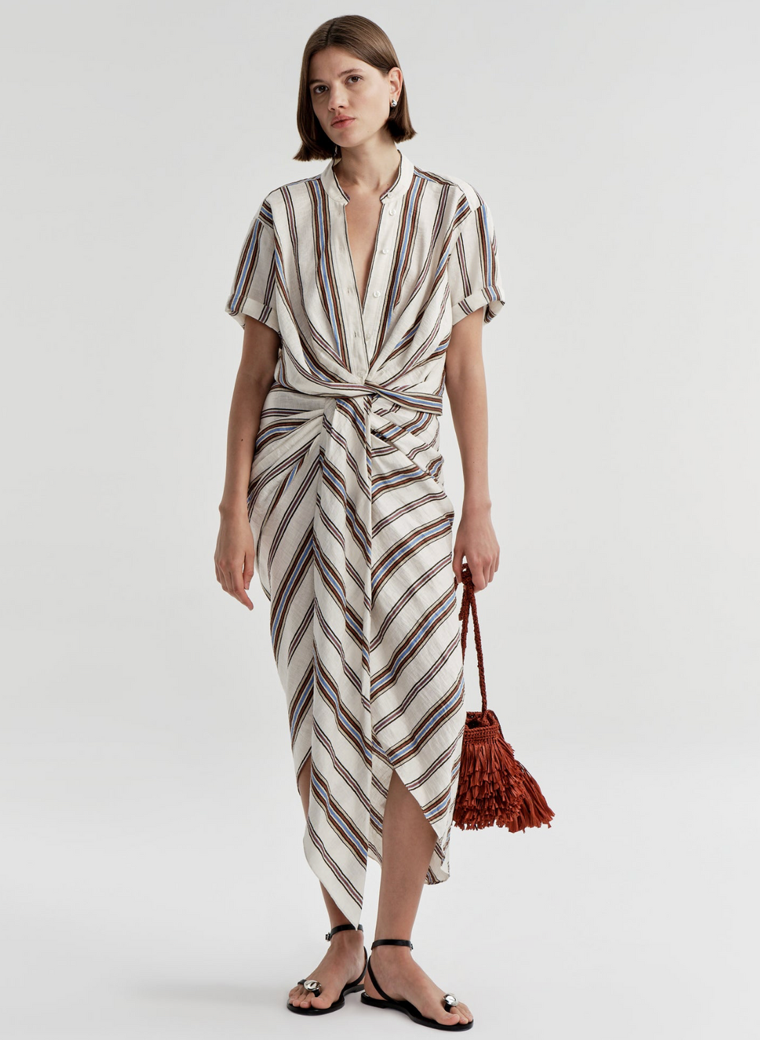 Rhodes Skirt Brunette Multi