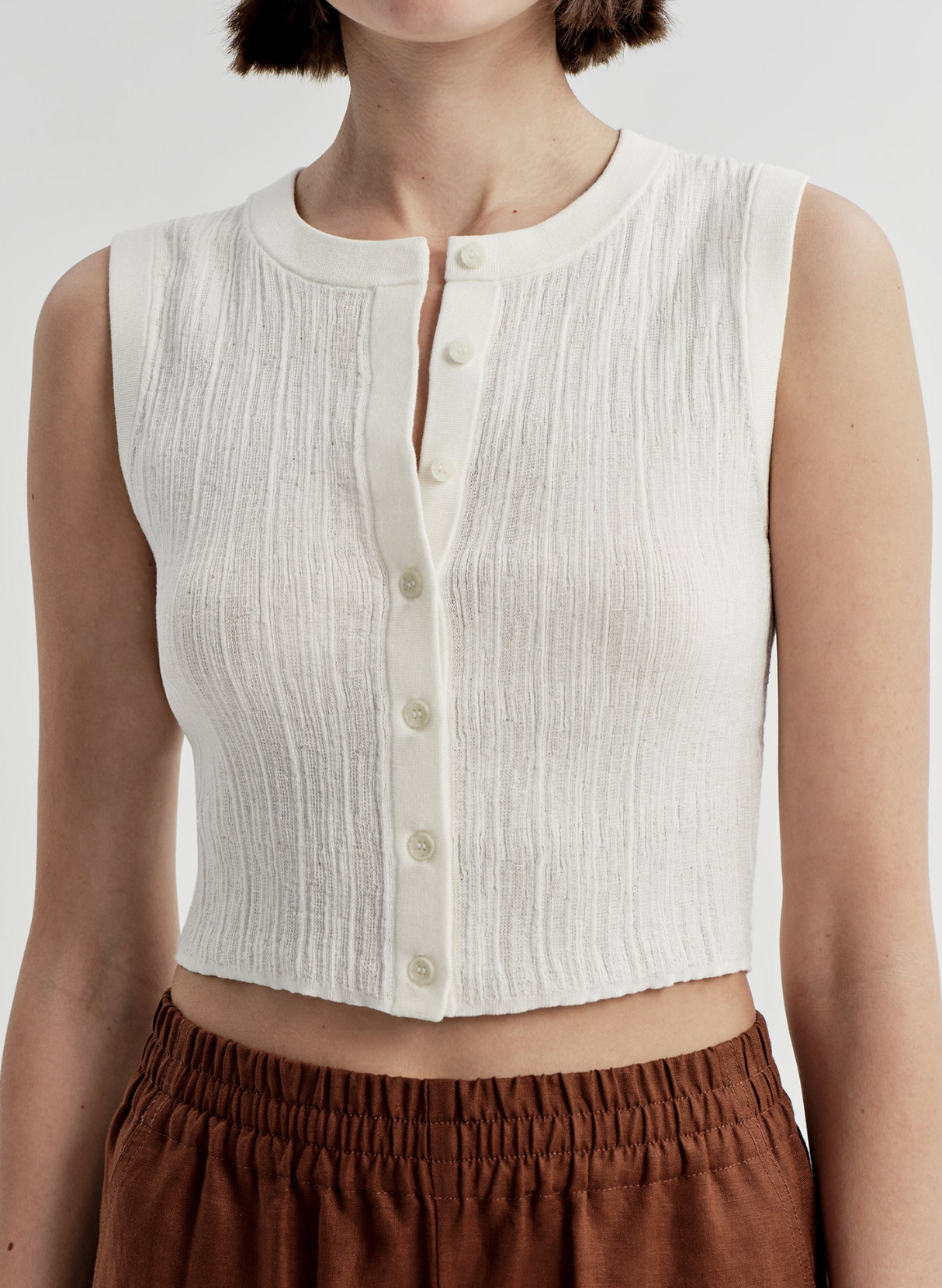 Lottie Top White