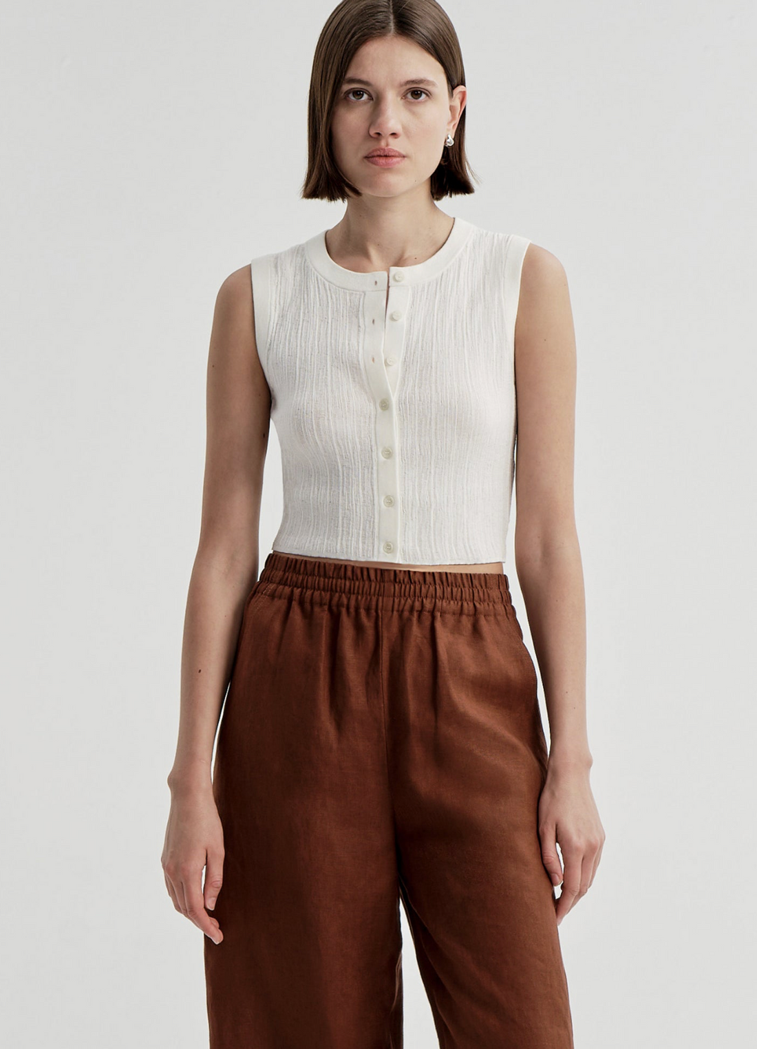 Lottie Top White