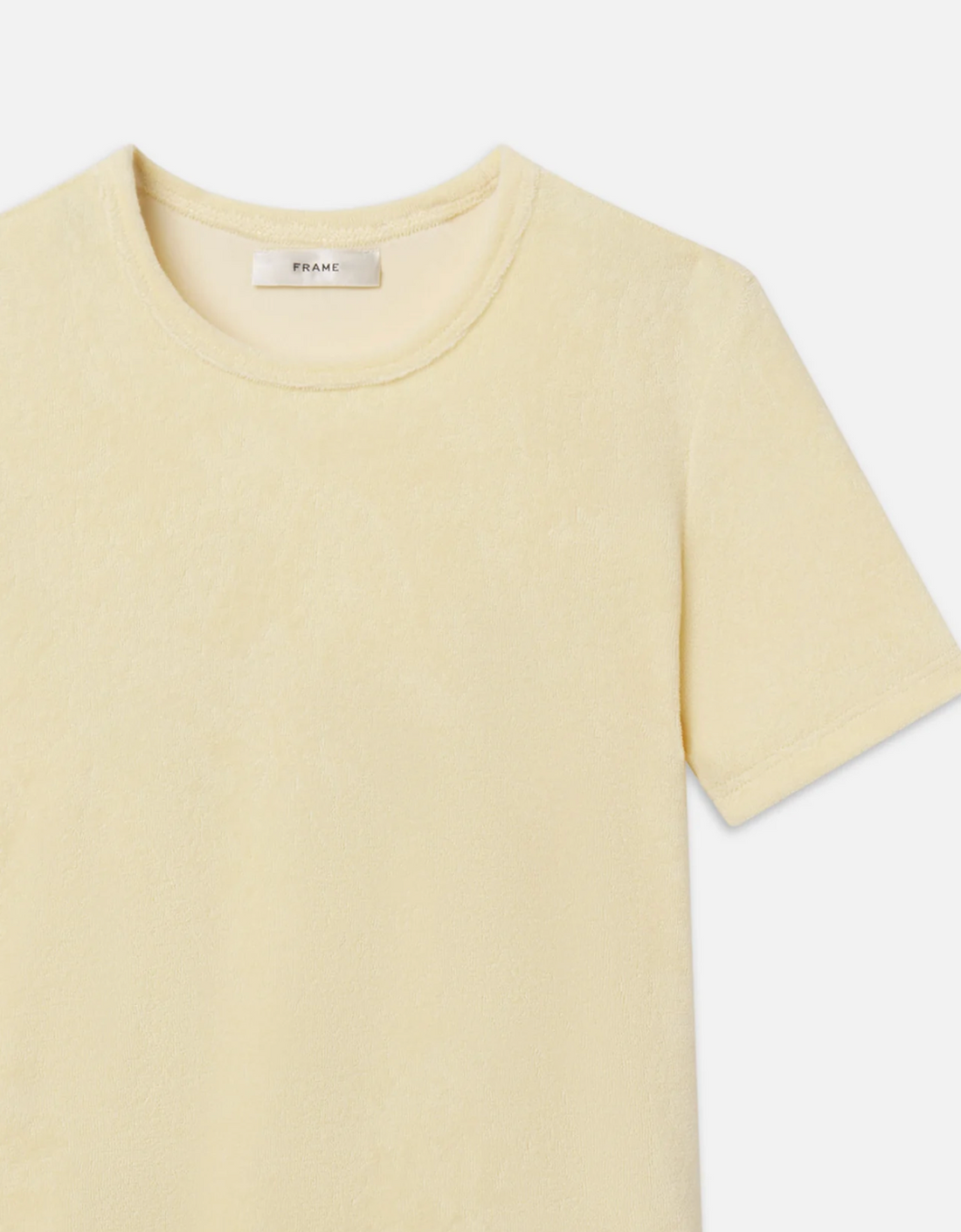 The Terry Baby Tee Lemon