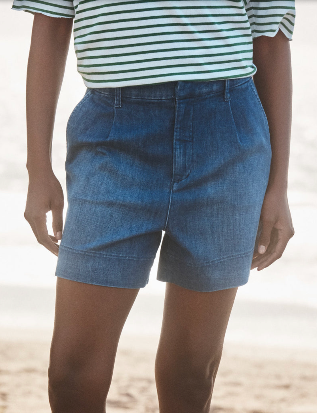 Waterford Walking Short 1984 Washed Blue