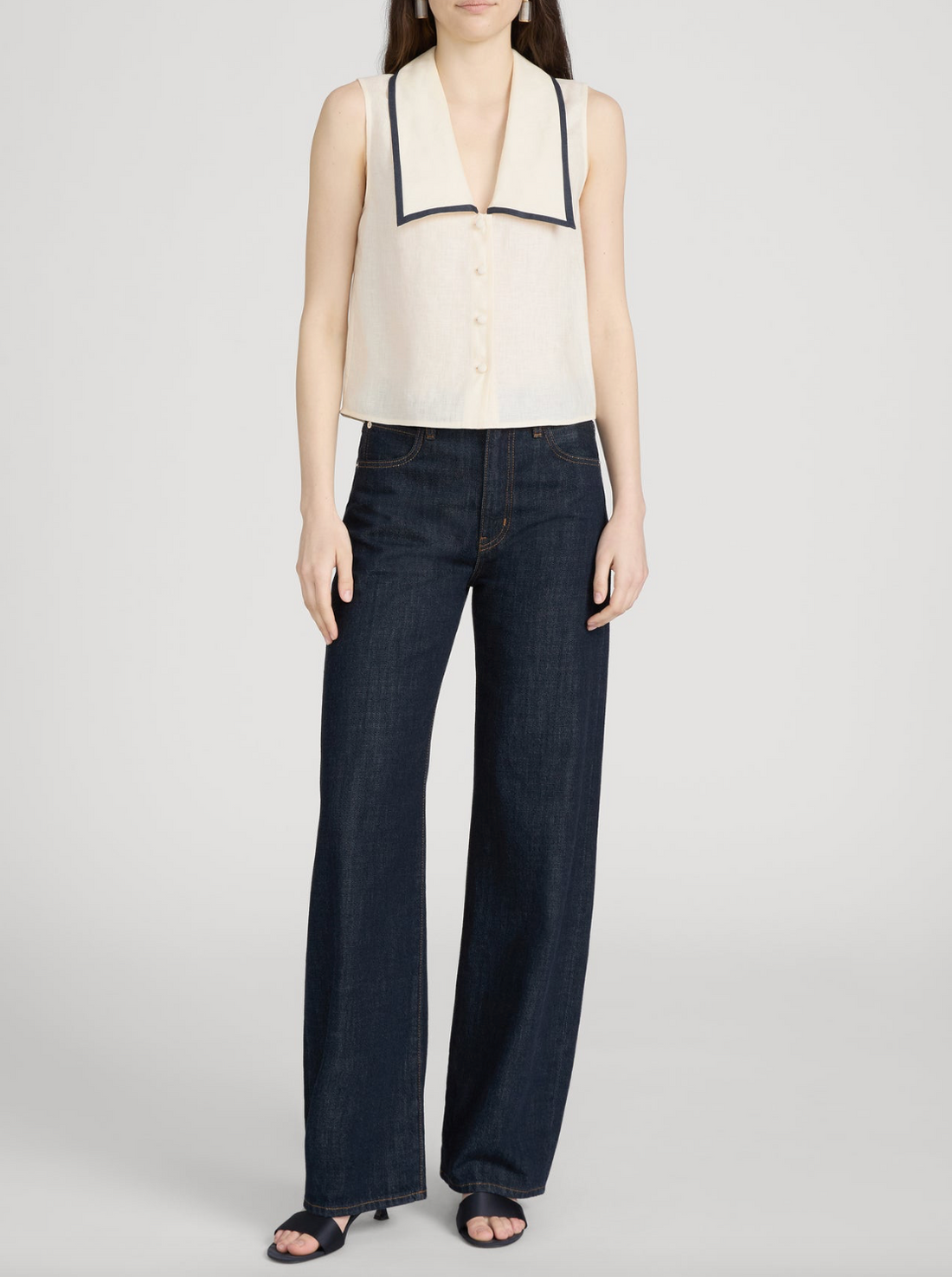 The Cabana Top Cream/Multi