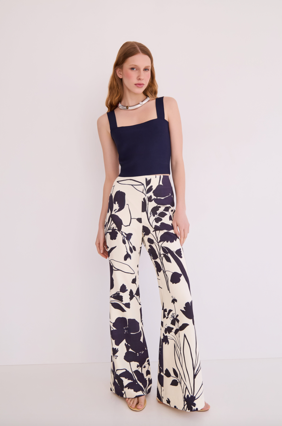 Pisa Pant Botanic Ivory
