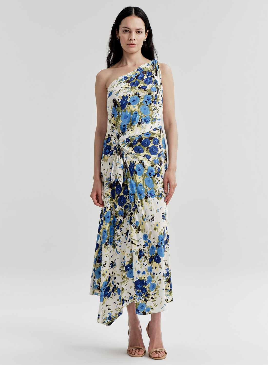 Elliana Dress Butter/Capri Multi