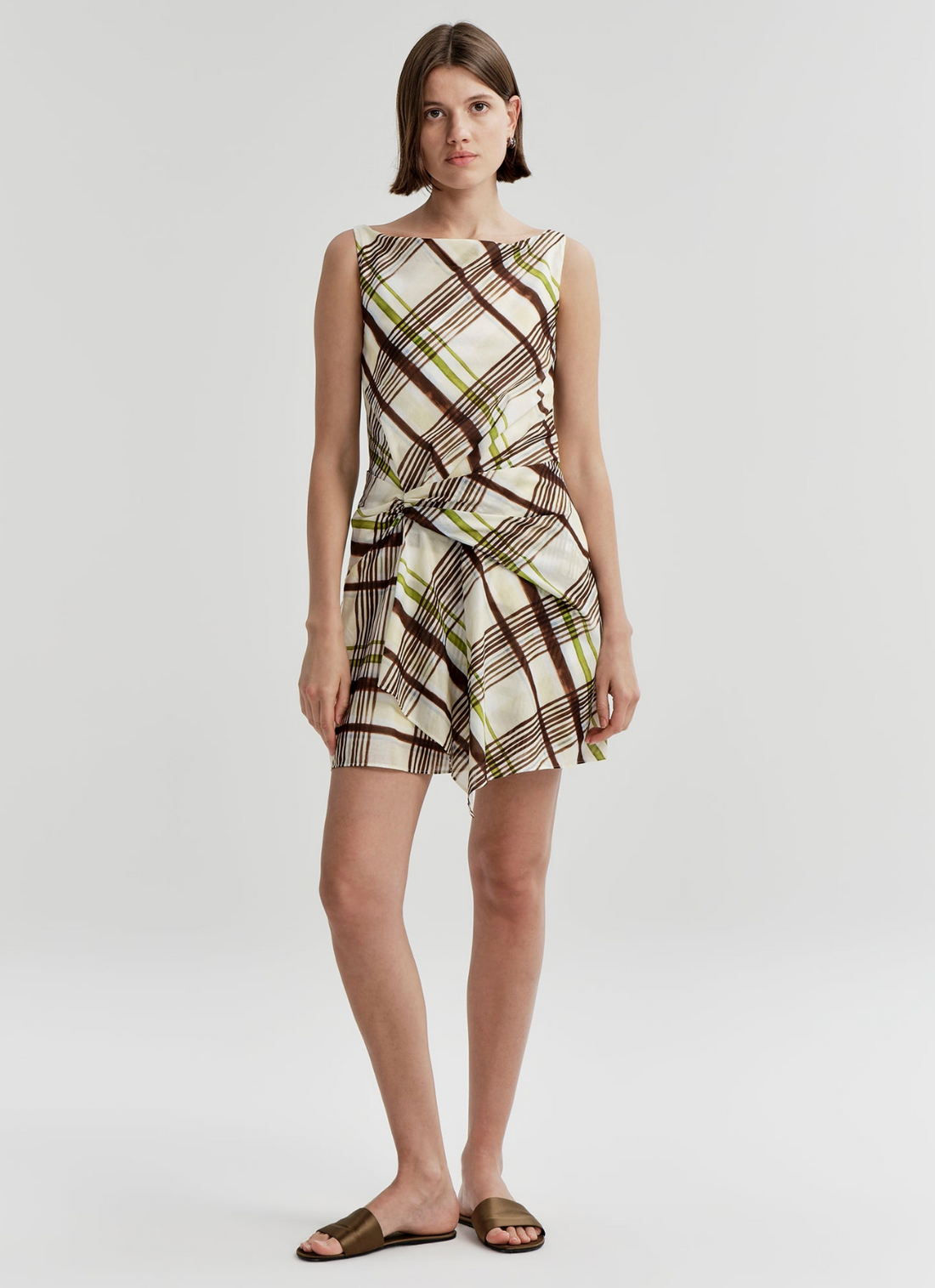 Dea Dress Butter/Ganache