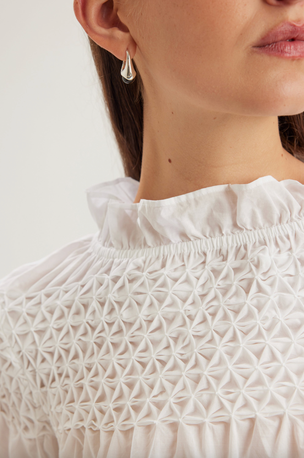 Majorelle Top White