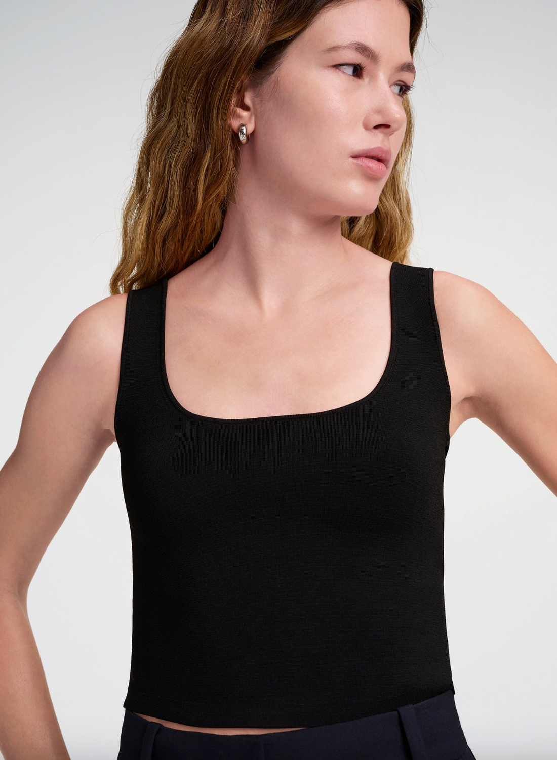 Farrah Tank Black