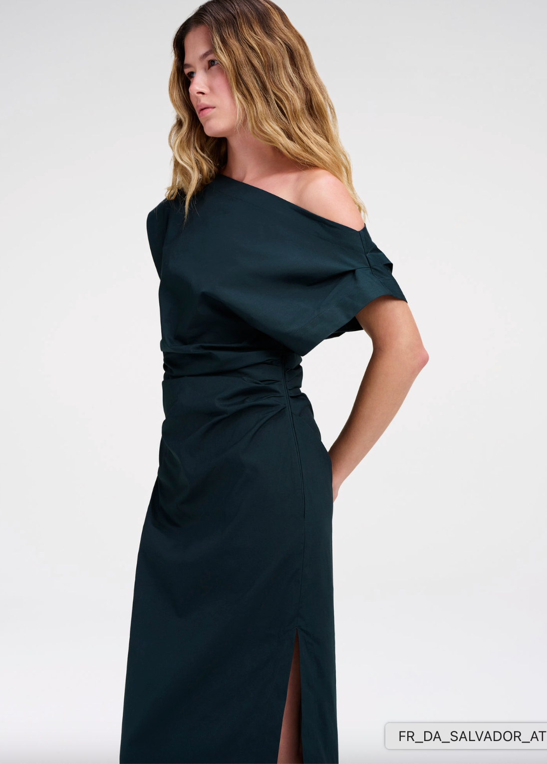Nara Dress Carbon Blue