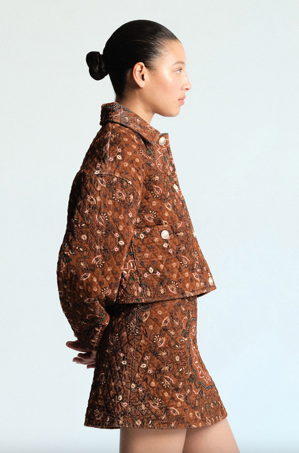 Chrissy Skirt Bandana Camel