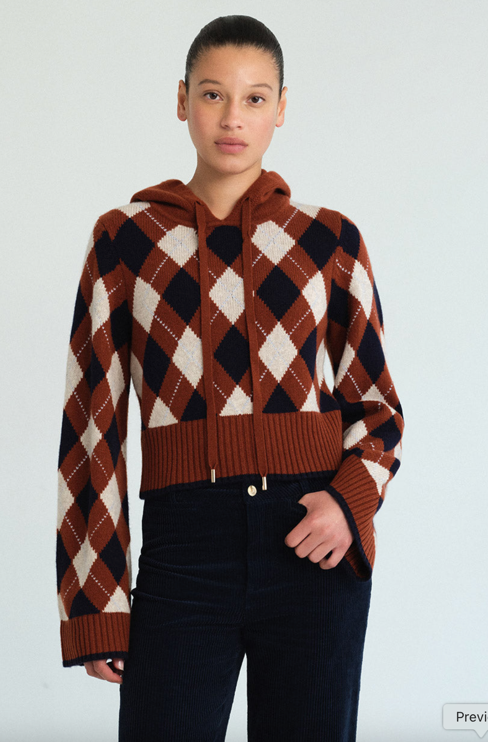 Oakley Argyle Hoodie Rust