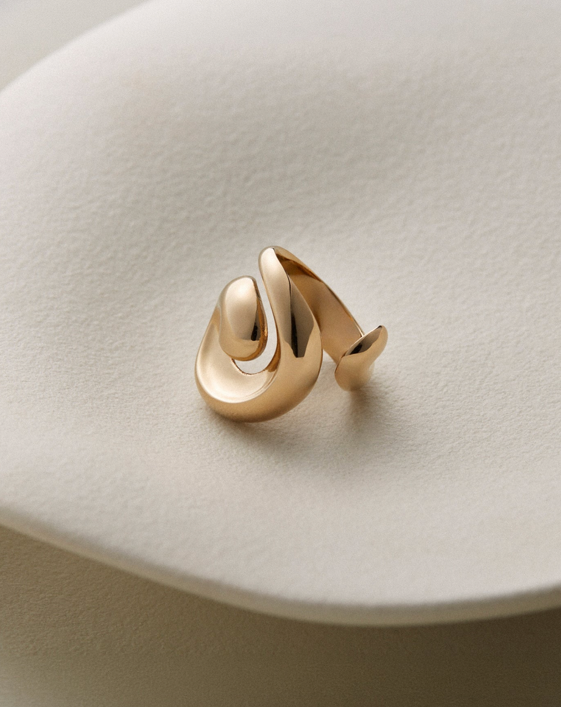 Renzo Ring High Polish Gold