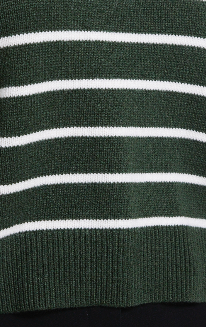 Cropped Tee Cashmere Ivy/Ivory