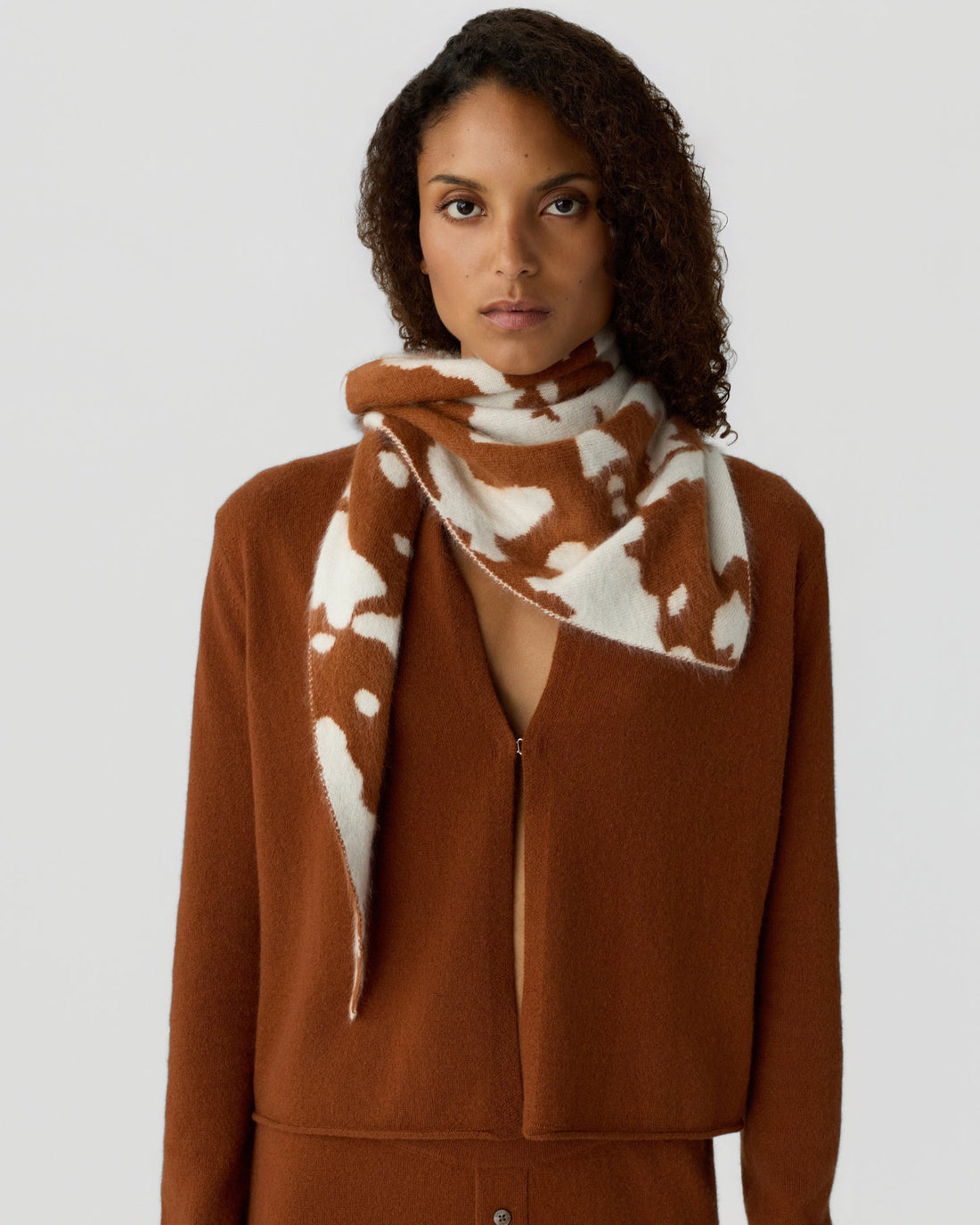 Stealth Cardigan Burnt Sienna