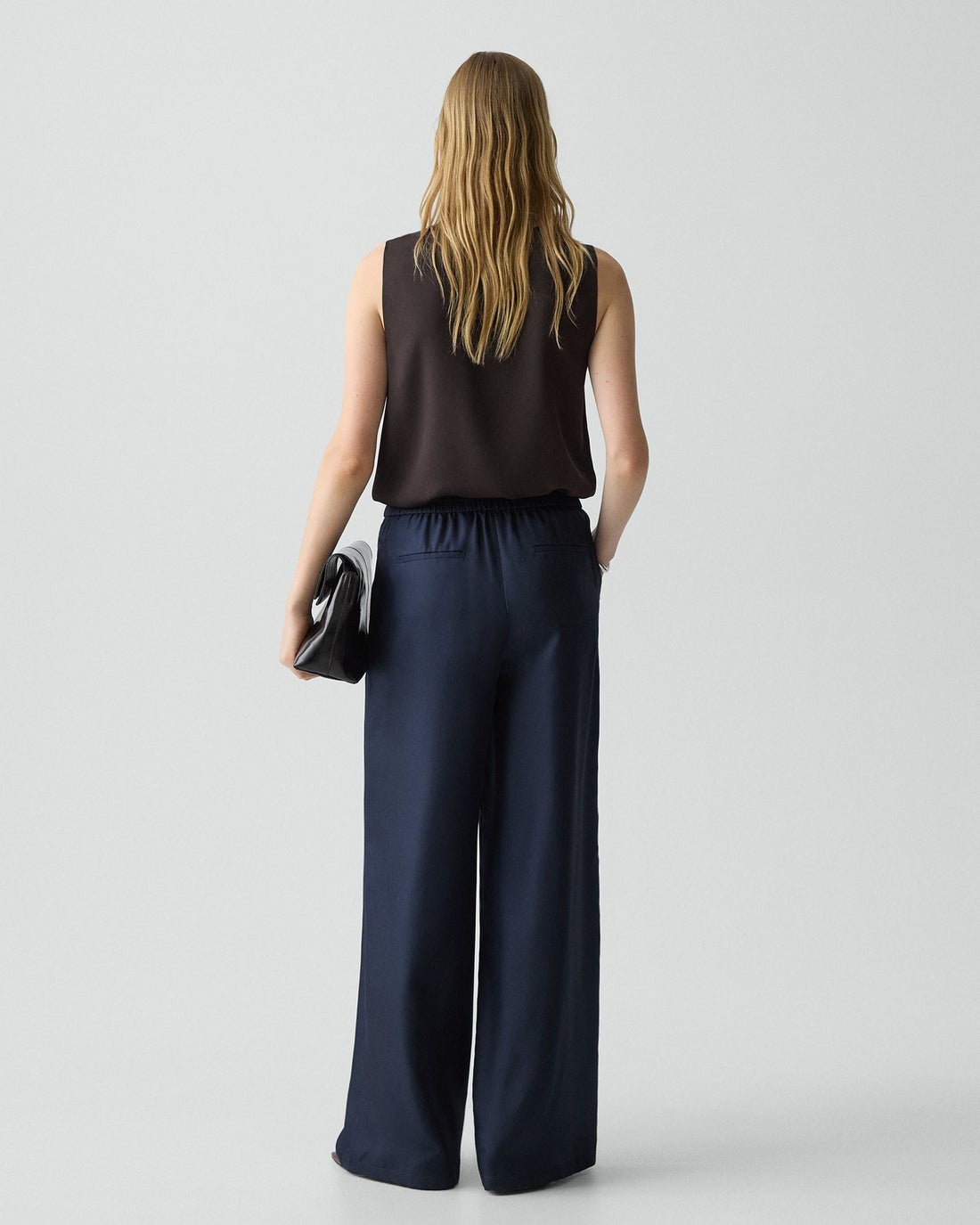 Pull-On Track Pant Navy