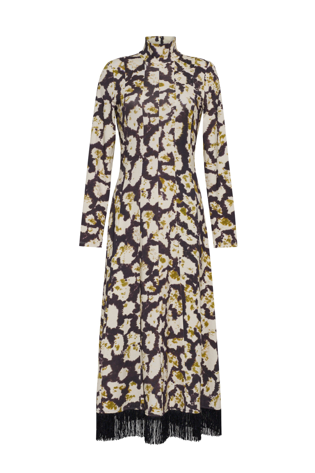 Troy Midi Spotted Black