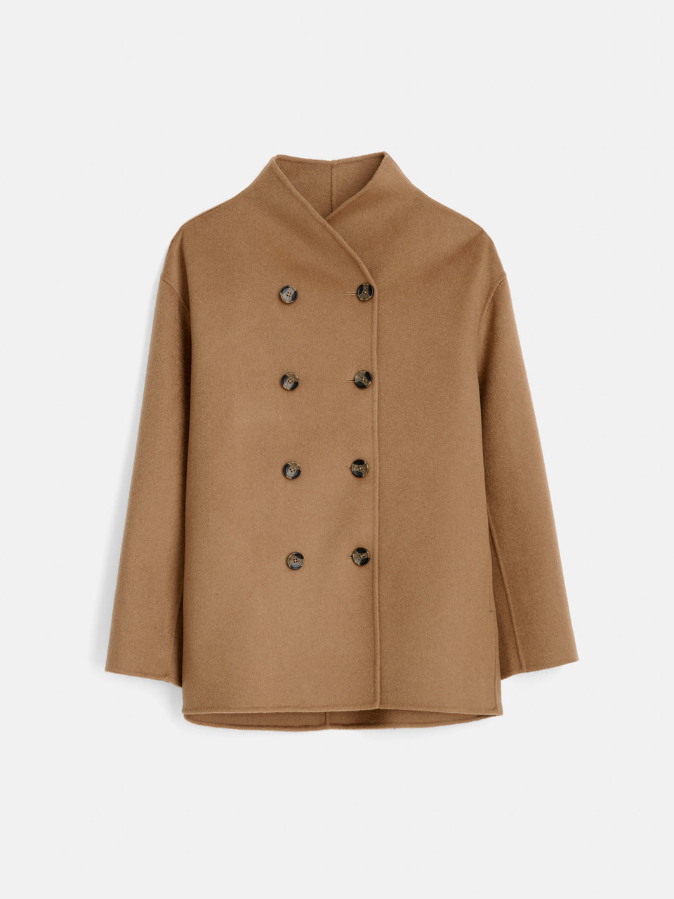 Sophia Coat in Wool Camel