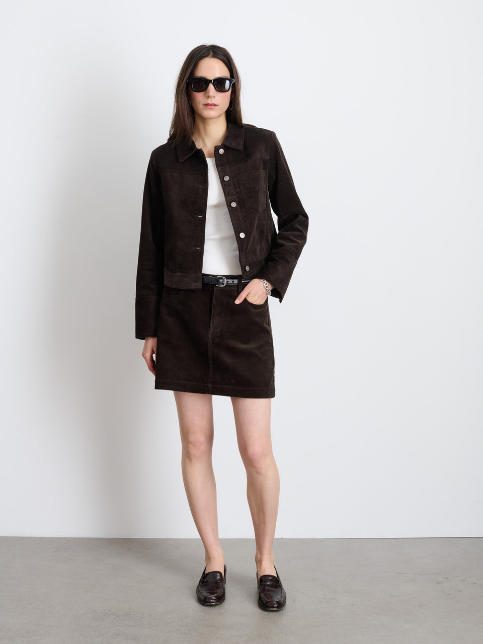 Camden Skirt Chocolate