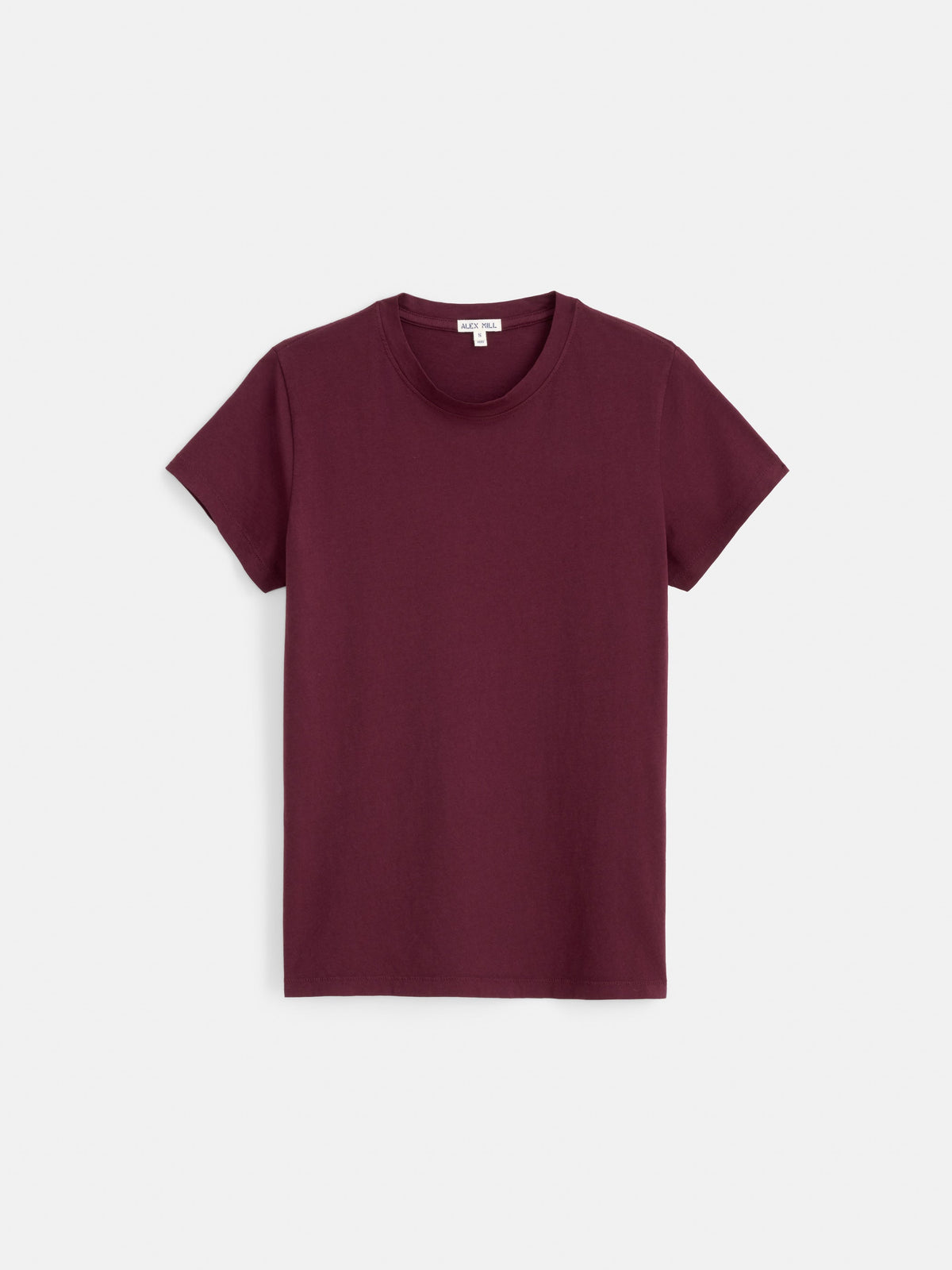 Prospect Tee In Cotton Jersey Plum