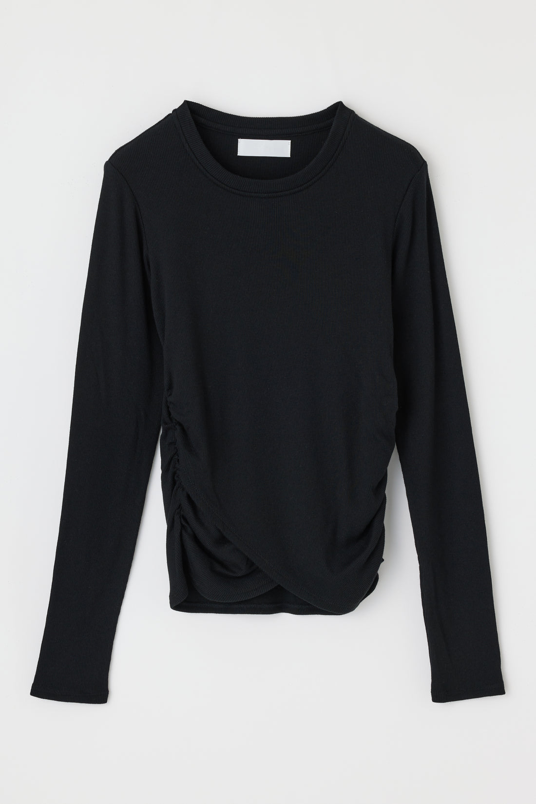 MV Crossover Hem Top Black